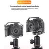 FOTGA Camera Cage for Canon EOS R10 Camera, with Cold Shoe 1/4" Screw Mouting, 3/8"-16 Locating Pins for Arri Grip, Quick Release Plate for Arca Tripod view 3