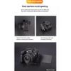 FOTGA Camera Cage for Canon EOS R10 Camera, with Cold Shoe 1/4" Screw Mouting, 3/8"-16 Locating Pins for Arri Grip, Quick Release Plate for Arca Tripod view 4