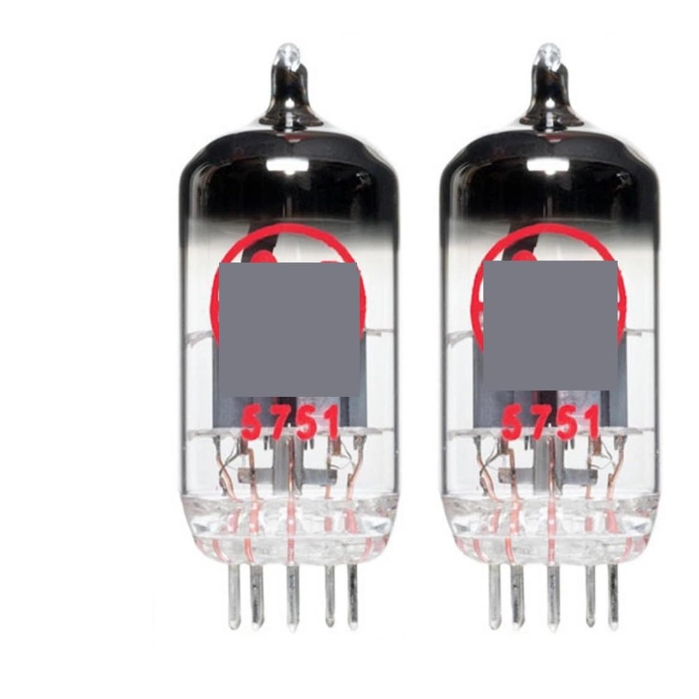 2 PCS 5751 (2) Vacuum Tube Low gain 12AX7-