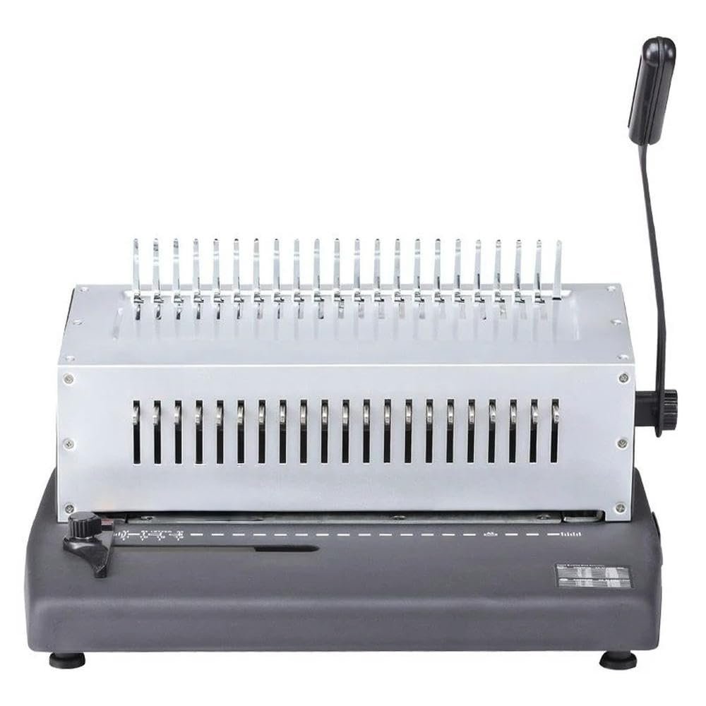 for Comb-Type 21-Hole Apron Punching and Binding Machine, 10-Hole Clamping Strip Pressing Edge Manual Binding Machine SD-2000