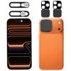 EYSOFT Privacy Cover Compatible for iPhone 17 Pro/iPhone 17 Pro Max with Front Camera Cover,Protect Your Privacy and Security But Not Affect Facial Recognition2Pack-Silver view 1