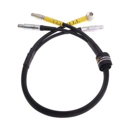 2 in 1 FGG 0B 2pin to FI 3pin Female Power + VF Video Cable for ARRI CCM-1 Camera Control Monitor VF and PWR in 32 inches