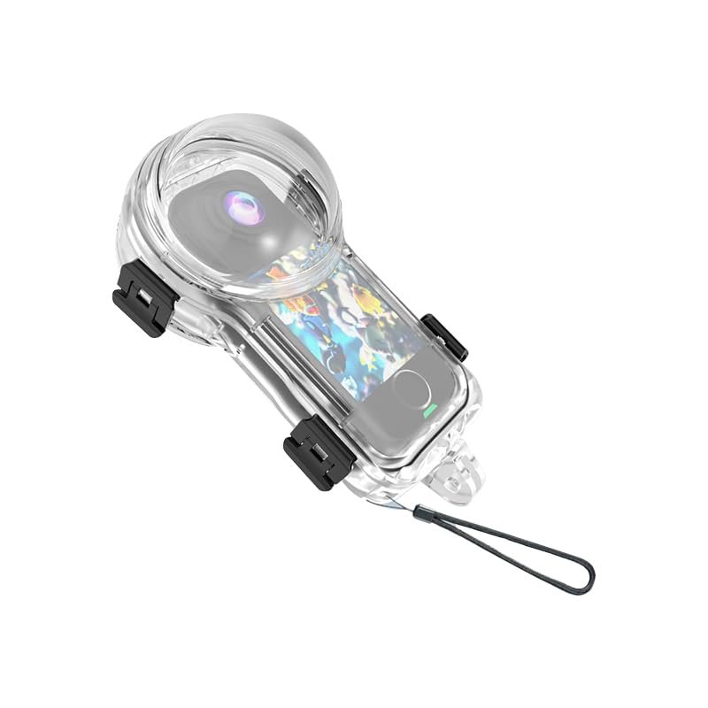 FEICHAO 50m/164ft Underwater Diving Housing Shell Waterproof Case Compatible with X4 Air Sports Camera (Diving Case)
