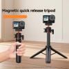 OURHZTB Quick-Release Tripod Extendable Selfie Stick for DJI Osmo Action 6/Osmo Nano, Multifunctional Extension Pole Cold Shoe Mounting for Fill Lights and Microphones Accessories view 2