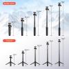 OURHZTB Quick-Release Tripod Extendable Selfie Stick for DJI Osmo Action 6/Osmo Nano, Multifunctional Extension Pole Cold Shoe Mounting for Fill Lights and Microphones Accessories view 3