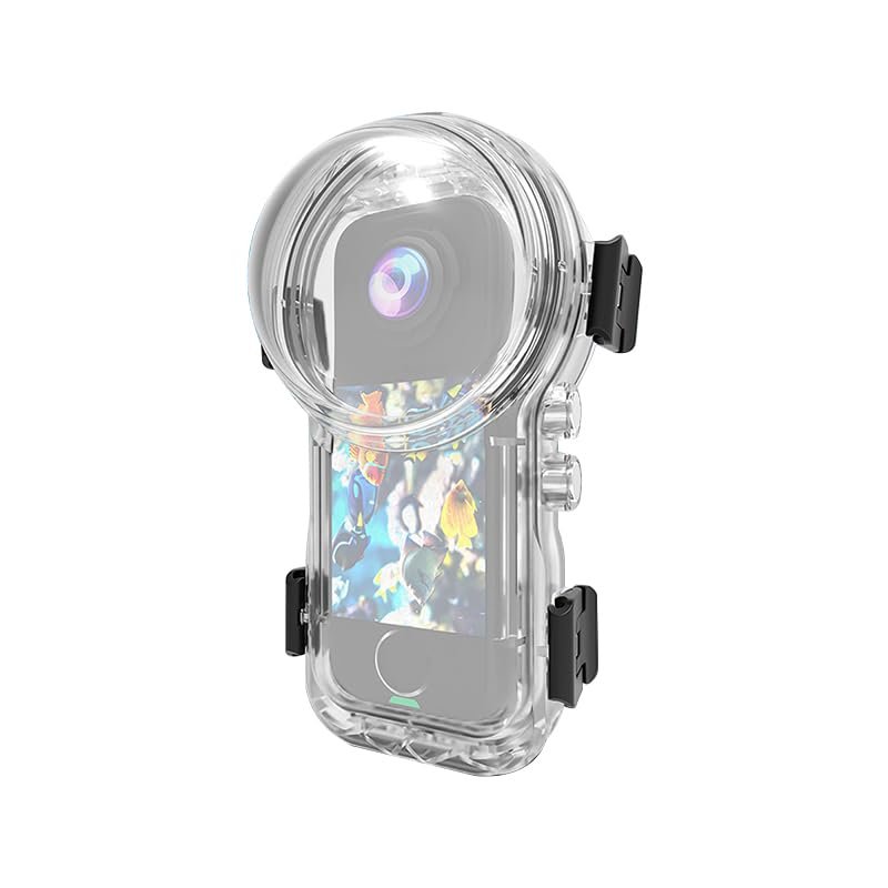 FEICHAO 50m/164ft Underwater Diving Housing Shell Waterproof Case Compatible with X4 Air Sports Camera (Magnetic Housing)