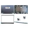 Wzqrps New Replacement Laptop LCD Cover Back Rear Top Lid Front Screen Bezel Hinges with Hinge Cover for MSI GE76 GP76 Raider 10UE/11UG/11UH/11UE/12UE/12UH MS-17K3 9S7-17K314 MS-17K4 Blue view 1