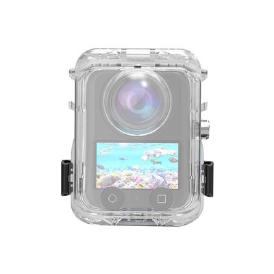 FEICHAO 40m/131ft Underwater Diving Housing Shell Waterproof Case Compatible with OMSO 360 Panoramic Action Camera