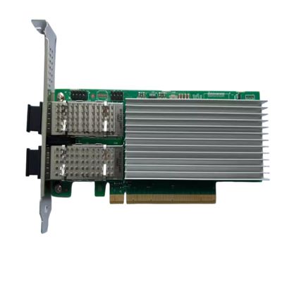 100Gb Ethernet Network Card Dual-Port QSFP28, Compatible with Intel E810-CAM2 Chip, PCIe 4.0 x16 NIC Server Adapter 100Gb Ethernet Network Card