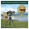 500X25 Portable HD Zoom Binoculars - 5000M/50000M Long Distance Telescope for Hunting, Camping, Sports - Powerful, Lightweight, Precise Focus, Outdoor Adventure Gear view 3