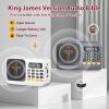 KJV Audio Bible Player, King James Version Electronic Bible, New and Old Testament Talking Audio Bibles for Seniors, Christian Gift for Mother Father Grandma(Black) view 2