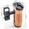 Compatible for Sony SLR & Universal Camera Rabbit Cage - Ergonomic Wooden Side Handle, Photography Grip Accessory view 2
