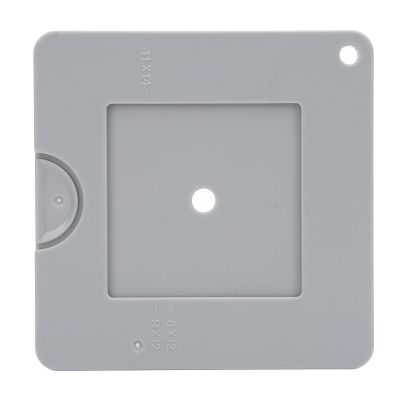 2 Pcs Artist Viewfinder with Sliding Mechanism Color Isolation Tool Adjustable View Finder for Painting Drawing Photography Sketching Plastic