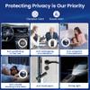 AMOROM 5 in 1 Hidden Camera Detectors, GPS Tracker Finder with 5 Modes, Anti-Theft, Flashlight, Spy Camera Detector for Travel/Hotel/Car/Bathroom, Black view 3
