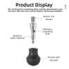 NovelGoal 3 Pcs Universal Rubber Tripod Feet, Anti-Slip Tripod Foot Spike with 3/8" Screw Detachable Support Pad for Camera Tripods Replacement Parts (3/8'' D9.5MM*1) view 3