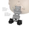 Binocular Bridge NVG Mount,Night Vision Goggles Night Vision Adapter Helmet Mount for PVS-14 /PVS-18, Mum, GT-14 - Aluminum Alloy,Black(Black) view 2