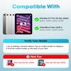 Baisla for iPad mini A17 Pro Keyboard Case(2024)&iPad mini 6 Keyboard Case (2021),Premium Hardshell Keyboard Cover with Trackpad,360 Swivel&7 Color Backlit for iPad mini 7th/6th Gen 8.3" (Dark Black) view 3