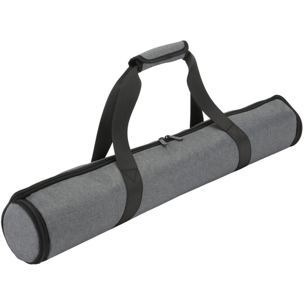 Lectronify RGB LED Tube Light Carry Bag for Two 2ft Lights Water-Resistant Cordura Fabric Storage Case with Padded Compartments, Handle Wrap & Pocket for Power Adapters, Cables & Accessories