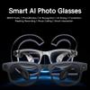 ZYLIOV AI Smart Glasses with Camera and Multi-Language Real-Time Translator,Anti-Shake 1200P HD Hands-Free Video Recording, Bluetooth Audio & Noise Reduction for Travel Business Vlogging (Black) view 2