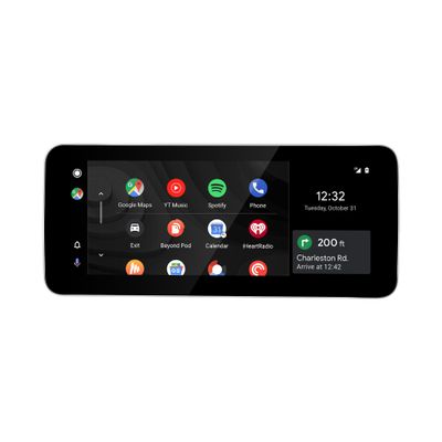 10.25 Inch Android Screen for Mercedes W205 A205 C205 S205 NTG 5.5, Wireless CarPlay Android Auto with HDMI Input, 128GB Full Split Screen, Google Maps Waze, Netflix Spotify TikTok
