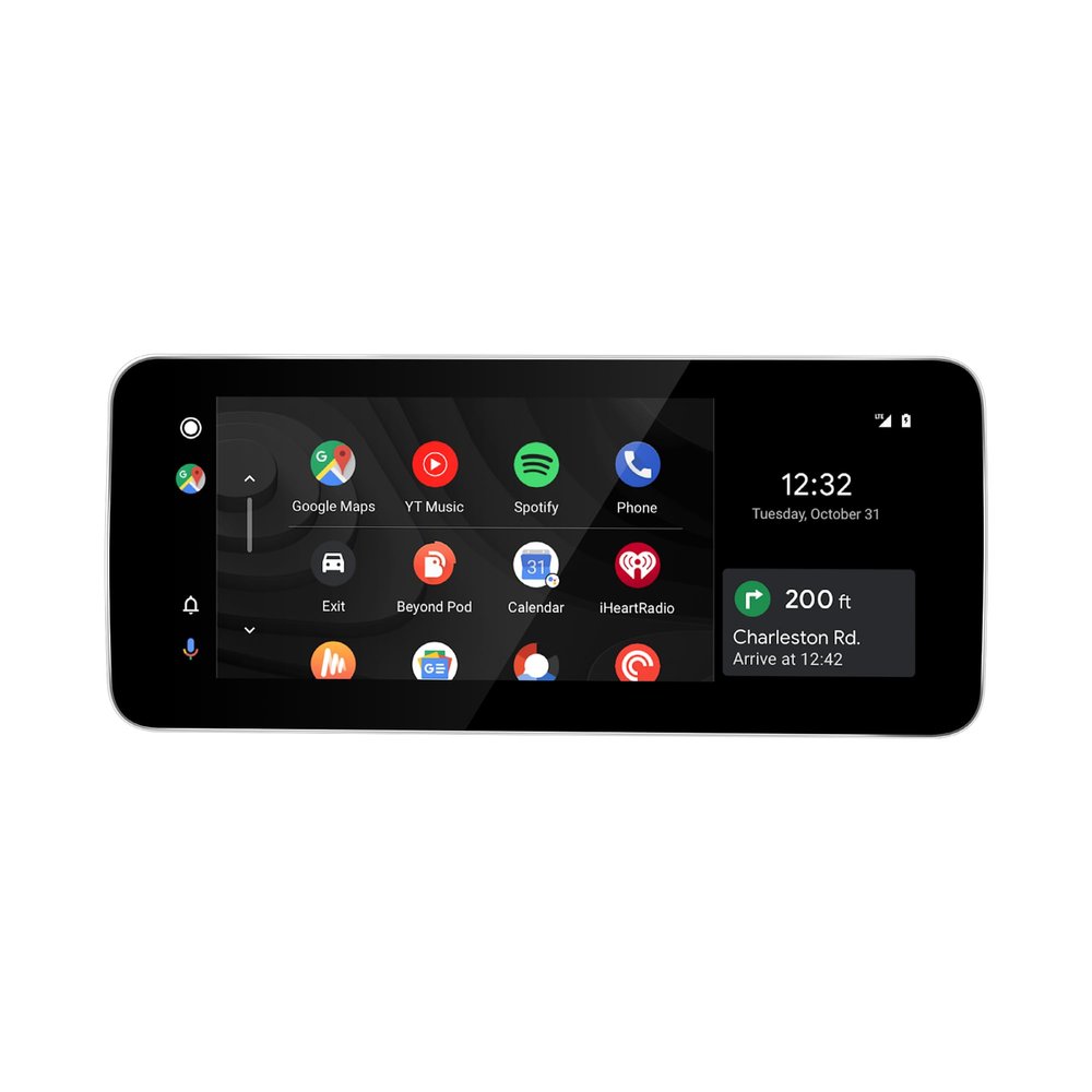 10.25 Inch Android Screen for Mercedes W205 A205 C205 S205 NTG 5.5, Wireless CarPlay Android Auto with HDMI Input, 128GB Full Split Screen, Google Maps Waze, Netflix Spotify TikTok