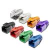 Oinacan Cable Strain Relief Boots 100Pcs Cat6A/Cat7 Ethernet RJ45 Strain Relief Boots Cap Connector Plug Cover(Green) view 2