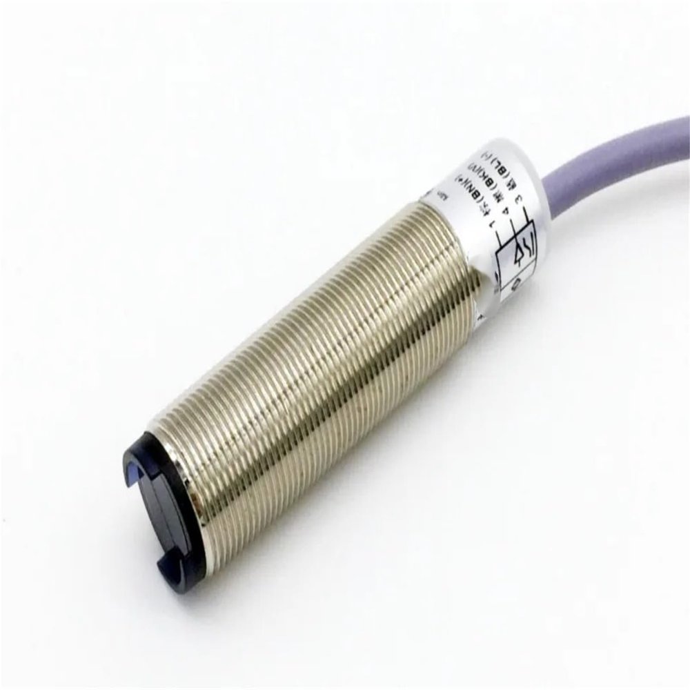 Optoelectronic Analog Motion Sensor 10-100MM M18 0-5V/0-10V/4-20mA Displacement Distance Proximity(4-20MA)