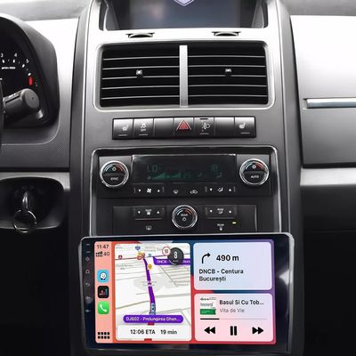 10 Inch Car Radio for Dodge Journey 2009-2011 Double Din with Carplay and Android Auto Car Stereo Head Unit w/GPS IPS Touch Screen Bluetooth 5.0 WiFi Navi FM RDS Split Screen SWC Backup Camera, 2+32G