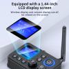NATEFEMIN Bluetooth 5.4 Audio Receiver Transmitter for Sound System, AUX/RCA/Coaxial Multiple Interface Wireless Receiver Adapter view 4