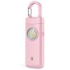 Rechargeable Personal Alarms for Women - Birthday Valentine's Day Gifts for Women, Stocking Stuffers for Teen Girl, Daughter, Safety Keychain Flashlight, Siren Alarm, Travel College Essentials (Pink) view 1