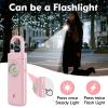 Rechargeable Personal Alarms for Women - Birthday Valentine's Day Gifts for Women, Stocking Stuffers for Teen Girl, Daughter, Safety Keychain Flashlight, Siren Alarm, Travel College Essentials (Pink) view 4