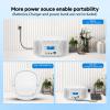 Sanpyl Bluetooth Portable CD Player Top Loading with MP3 USB AUX in FM Radio, Home Music Player with Headphone Jack and 5 EQ Modes for CD R RW (US Plug) view 4