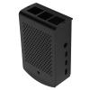 ANKROYU 4 Case Aluminum Alloy Cooling Enclosure with Fan Wall Mount Protective Shell for Pi 4B 4GB 8GB Includes Mounting Brackets Screws and Screwdriver view 4