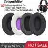 1 Pair Replacement Earpads Cushion for HyperX Cloud Mix Flight Alpha S Headset Headphones Leather Earmuff Ear Cover Earcups view 2