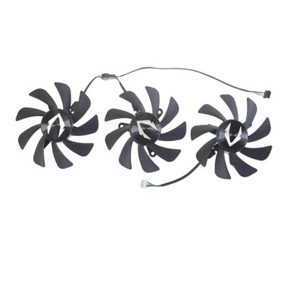 3PCS SET CF9010H12S GA92S2U DC12V 0.46A -PFTB 4PIN Graphics Card Fan  Compatible For ZOTAC  RTX2060-6GD6 X GAMING OC
