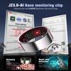 MSDQQTIY 6.0 Smart Ring and Charging CaseIndustry First  0 Measurement ErrorIP68 Waterproof 2025 Smart Ring for Women & Men for Sleep Tracking Wearable Device,Fitness Ring Silver 8# view 2