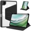 360 Rotating Tablet Cover with Stylus Holder Compatible with Huawei MatePad Pro 13.2'' 2023 2025 Models Transparent Back Panel(Black) view 2