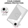 360 Rotating Tablet Cover with Stylus Holder Compatible with Huawei MatePad Pro 13.2'' 2023 2025 Models Transparent Back Panel(Black) view 4
