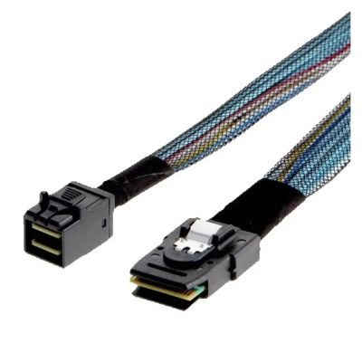 ABKMXZKD 12Gb/s MI NI S*A*S 8643 to SFF 8087 HD Built-in Server Data Cable HD SFF-8643 Data Server Hard Disk Ra*/id Cable 0.5m 1m(50CM)