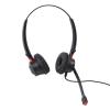 SUNGOOYUE Binaural Noise Canceling Telephone Headset, Easy to Use for Home Office Teleconferencing - USB to USB C 3.5mm Black for PC, Laptop, Tablet view 1