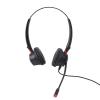 SUNGOOYUE Binaural Noise Canceling Telephone Headset, Easy to Use for Home Office Teleconferencing - USB to USB C 3.5mm Black for PC, Laptop, Tablet view 2