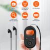 GOTOTOP Mini Pocket Radio, Portable Radio with Backlight FM 76108MHz AM 520/5221710KHz, Wired Headphones and Charging Cable Included (Black) view 4