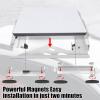 AUNMAS Satellite Dish Mounts, Stainless Steel Magnetic Low Profile Design Quick Release Easy Installation Mini Roof Mounting Kit for Boats Trucks view 4