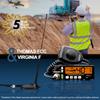 President Radio Heavy Duty (HD) Kit with Thomas FCC 40-Channel,12/24 Volt AM/FM CB Radio and Virginia F Magnet-Mount Antenna view 2