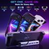 6-in-1 Docking Station,Steam Deck Dock for OLED/ROG Ally/Legion Go/MSI Claw,4K@60Hz USB C Hub with HDMI 2.0, 1000Mbps Gigabit Ethernet, 3 USB-A 3.0 and 100W Full Speed Charging (Sliver) view 2