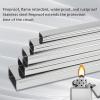 5 10 Pcs Heavy Duty Cord Hider, Raceway Metal Cord Cover for Factory/garages/Apartments, Stainless Self Adhesive Wire Protector for Conference Room, Cinema(10 PCS,L 48IN X W 1.6IN X H 1IN) view 3
