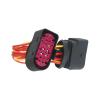 Accessories Connector Adapter Xenon Headlight 10 to 14 Pin 1J0973737 Wire Harness Connector Compatible with Golf MK6 1J0973737 view 2