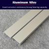 24 36 48 60 72 79 in Length Stainless Steel Cable Trunking, Cables Raceway Concealer for Offices/workshops, Half Round Silver Metal Cord Cover for Prevent Cable Trips(L 24IN X W 1.2IN X H 1.2IN) view 3