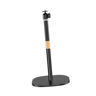 sporful Universal Floor Standing Stand with 1/4" Screw 360 Rotatable Mount for Action Cameras Home Stage Commercial Use- Fixed Height 30cm