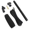 CHICIRIS Mini Black HighSensitivity Interview Recording Microphone for Camera Directional Mic for LargeScale Meetings, Film Production Portable Capacitance Mic for Outdoor Celebrations, Speeches view 1